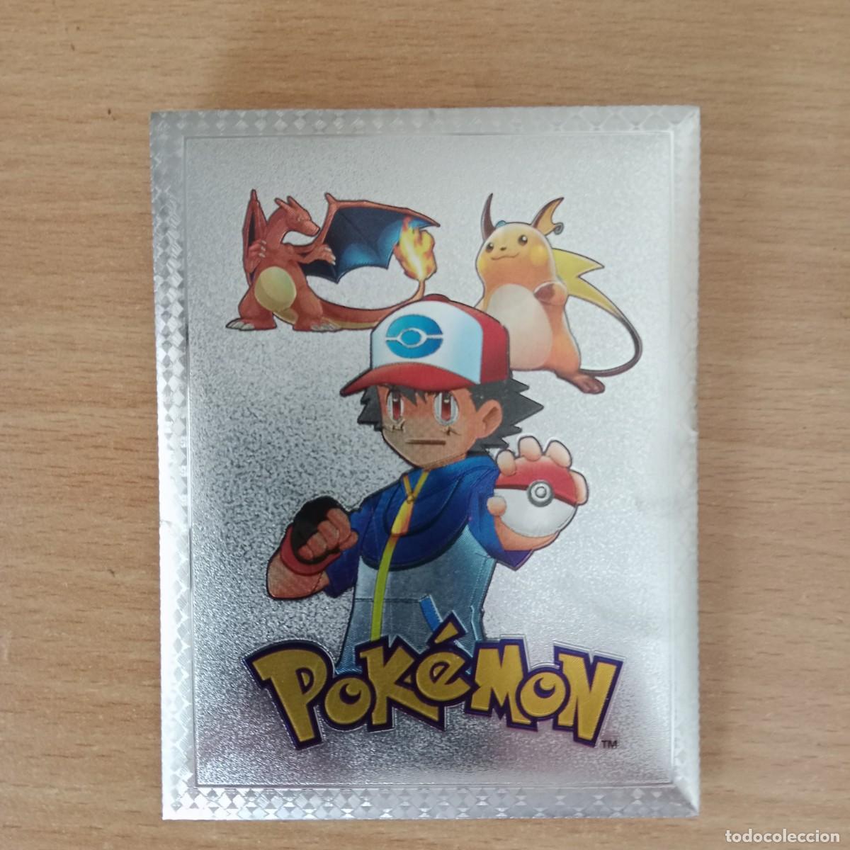 Trading Cards: ASH Y PIKACHU - SOBRE VAC&Iacute;O POK&Eacute;MON PLATA - A&Ntilde;O 2020.
