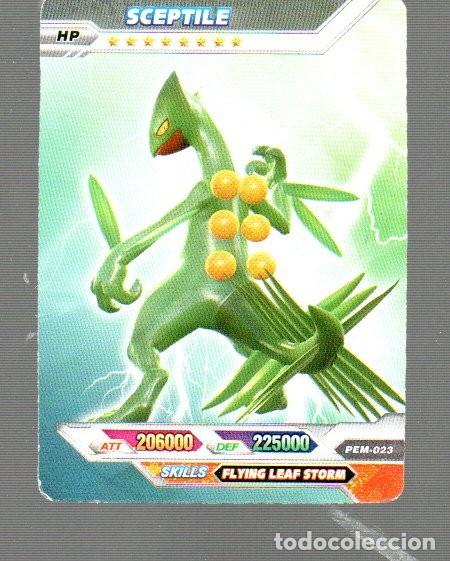 Trading Cards: CROMO DE POK&Eacute;MON SCEPTILE