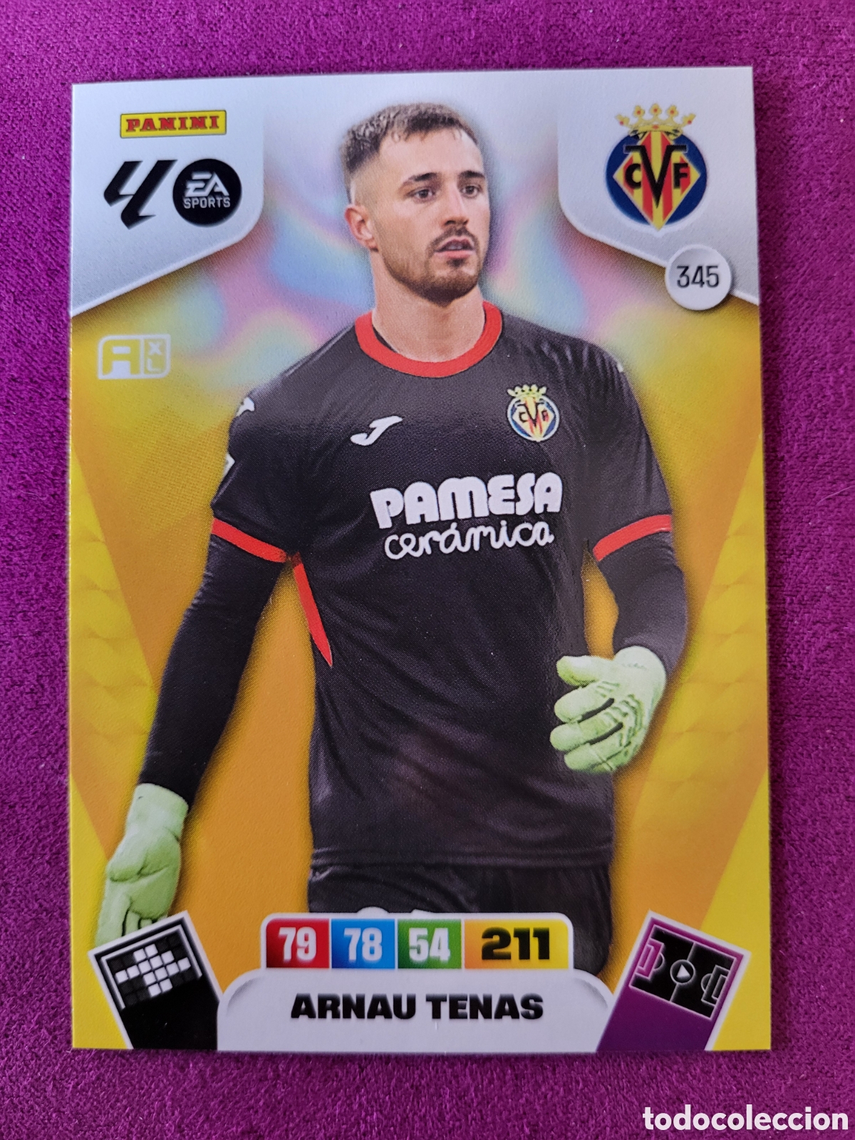 Trading Cards: 345 Arnau Tenas / Adrenalyn XL 2025