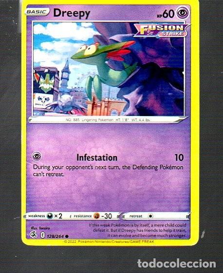 Trading Cards: CROMO DE POK&Eacute;MON B&Aacute;SICO MARSHADOW N&ordm; 802 DEL A&Ntilde;O 2021