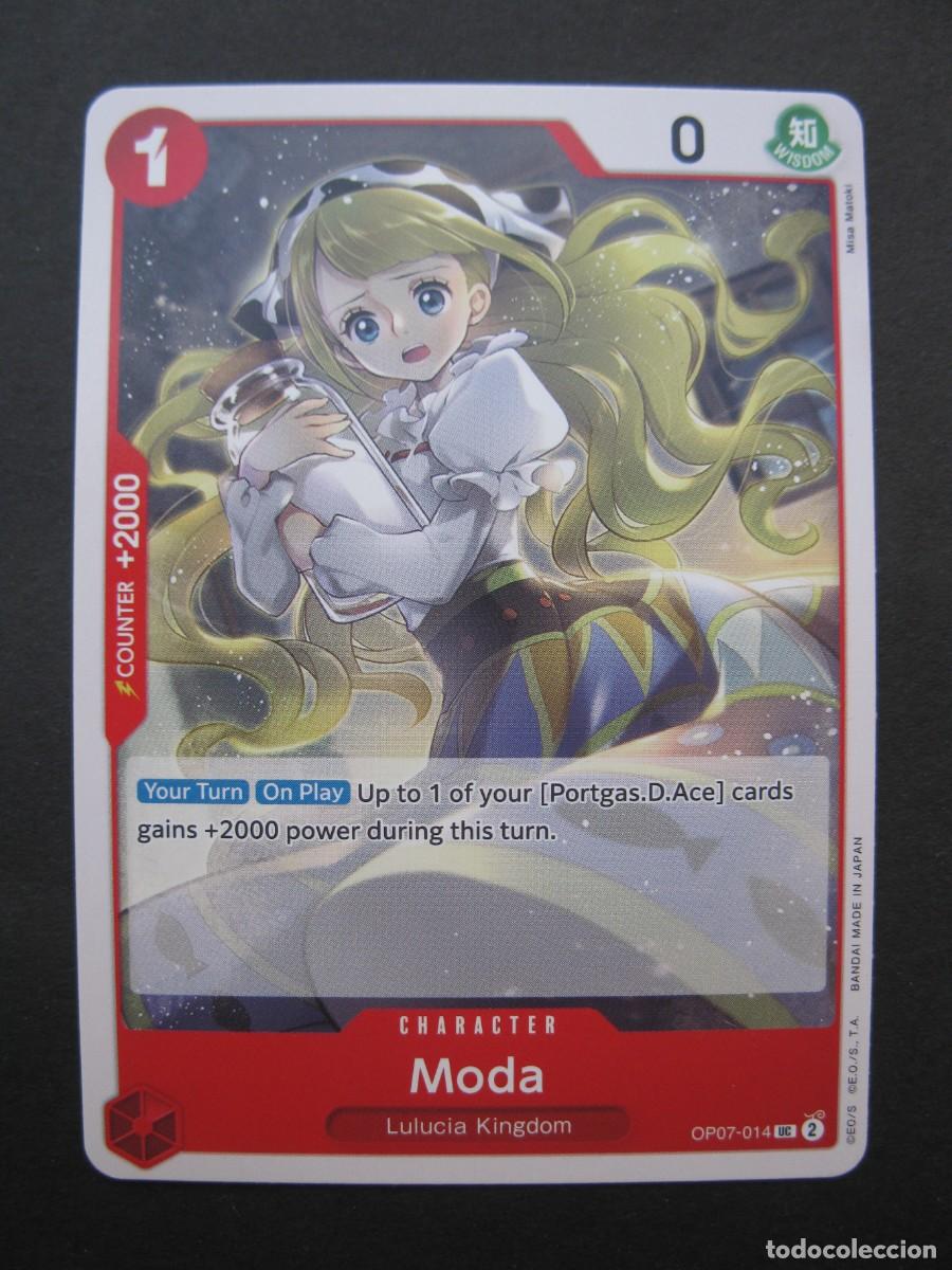 Trading Cards: CARTA - ONE PIECE - TRADING CARD - MODA - EN INGL&Eacute;S - BANDAI.