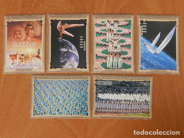 Trading Cards: Lote 6 Centennial olympic games collection Barcelona 92 a&ntilde;o 1992 Campeones de los juegos ol&iacute;mpicos