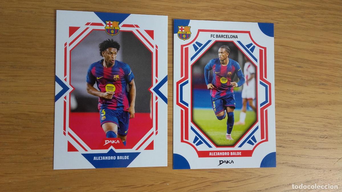 Trading Cards: barcelona daka 2025 top audience 2026 balde complete base A - B