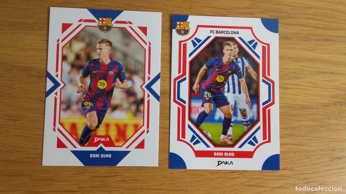 Trading Cards: barcelona daka 2025 top audience 2026 olmo complete base A - B