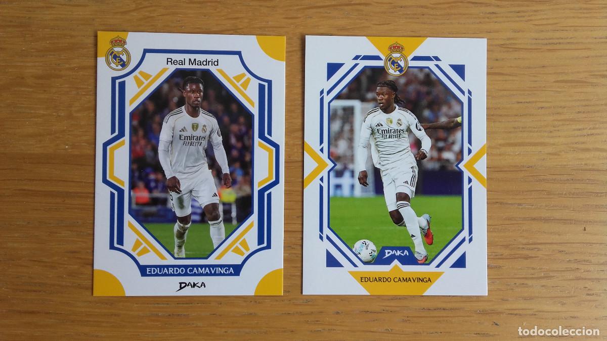 Trading Cards: real madrid daka 2025 top audience 2026 camavinga complete base A - B