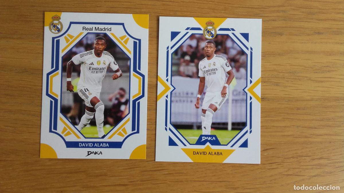 Trading Cards: real madrid daka 2025 top audience 2026 alaba complete base A - B