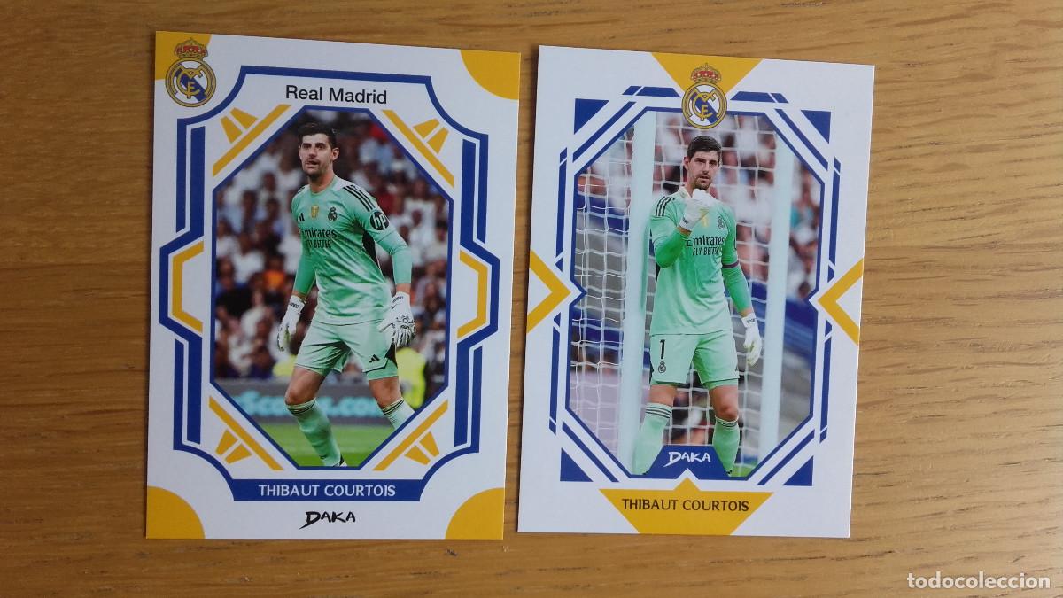 Trading Cards: real madrid daka 2025 top audience 2026 courtois complete base A - B
