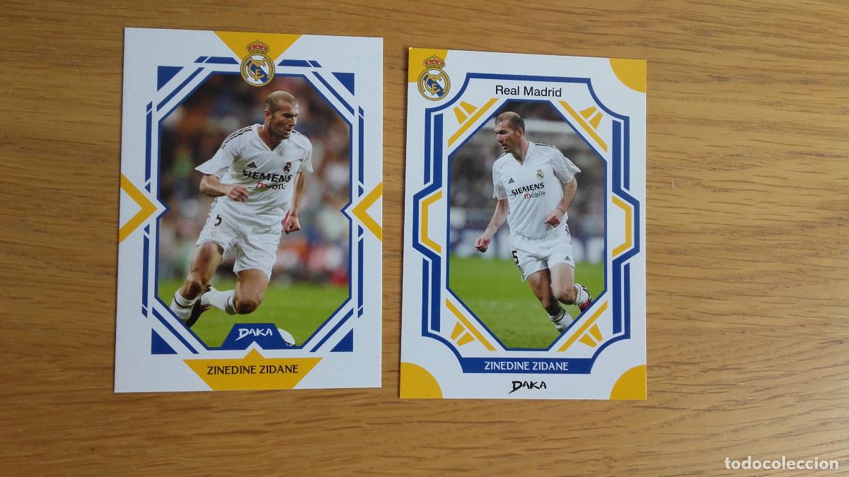 Trading Cards: real madrid daka 2025 top audience 2026 zidane complete base A - B