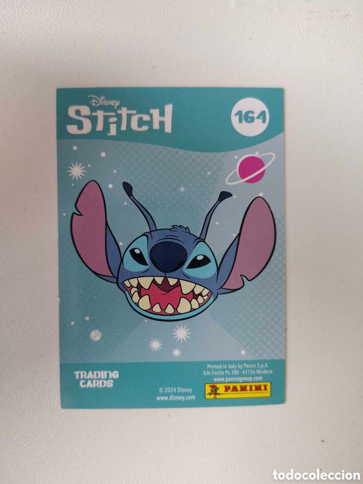 Trading Cards: Stitch 2024 Disney n&deg; 164 Trading Card Panini