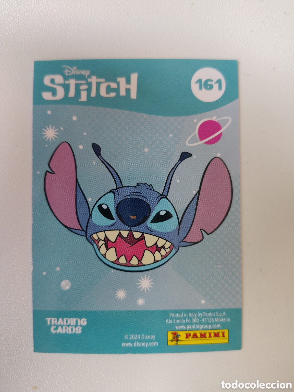 Trading Cards: Stitch 2024 Disney n&deg; 161 Trading Card Panini