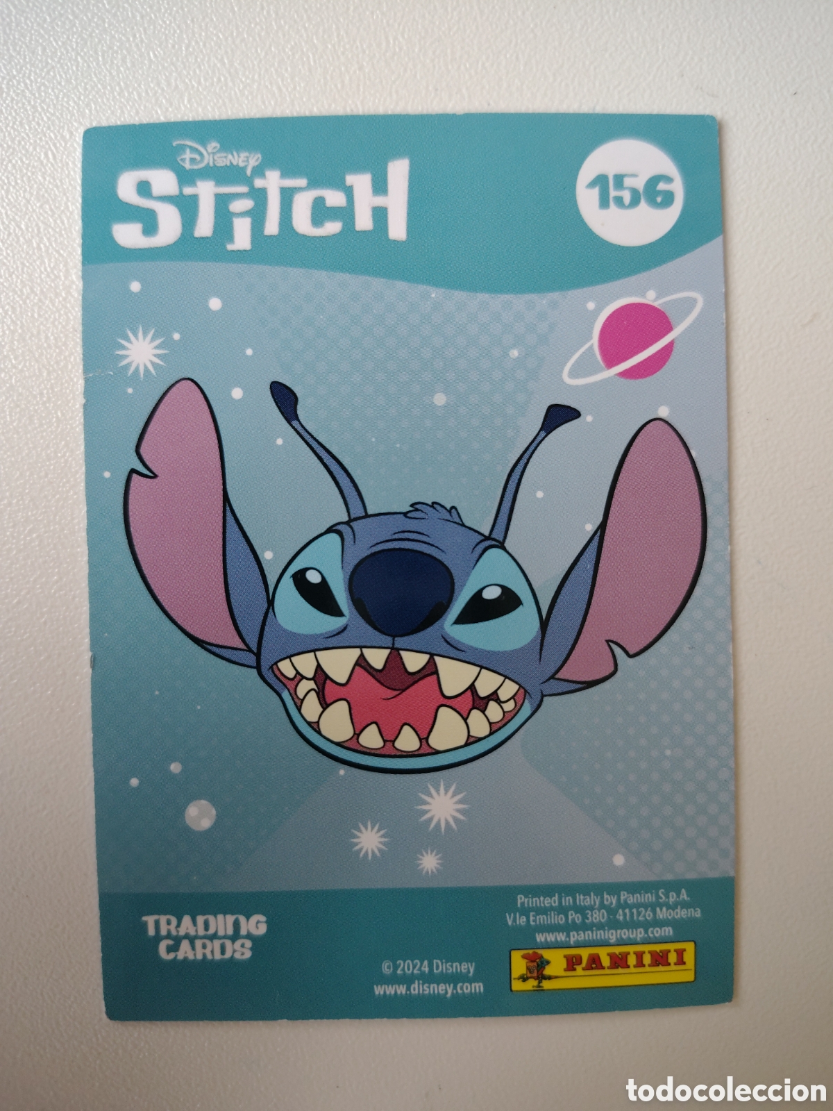 Trading Cards: Stitch 2024 Disney n&deg; 156 Trading Card Panini