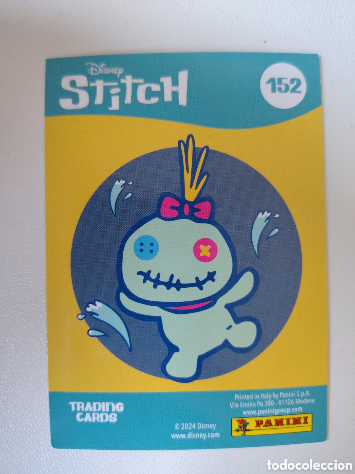 Trading Cards: Stitch 2024 Disney n&deg; 152 Trading Card Panini