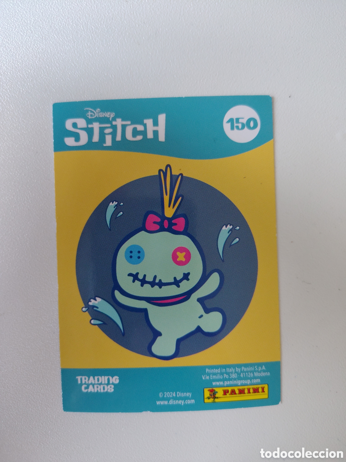 Trading Cards: Stitch 2024 Disney n&deg; 150 Trading Card Panini