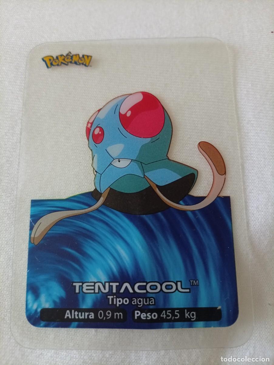 Trading Cards: carta pokemon espa&ntilde;ol tentakool 072 pokemon lamincards 2005 edibas - Tipo: Agua. - Altura: 0,9 m.