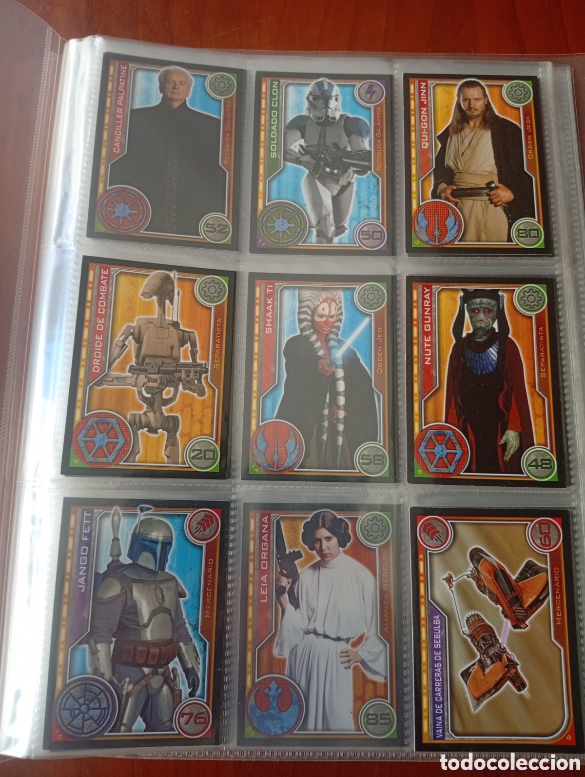 Trading Cards: CROMO CARTAS COLECCIONABLES TOPPS CARREFOUR STAR WARS EL CAMINO DE LOS JEDI ( PIDE TUS FALTAS)