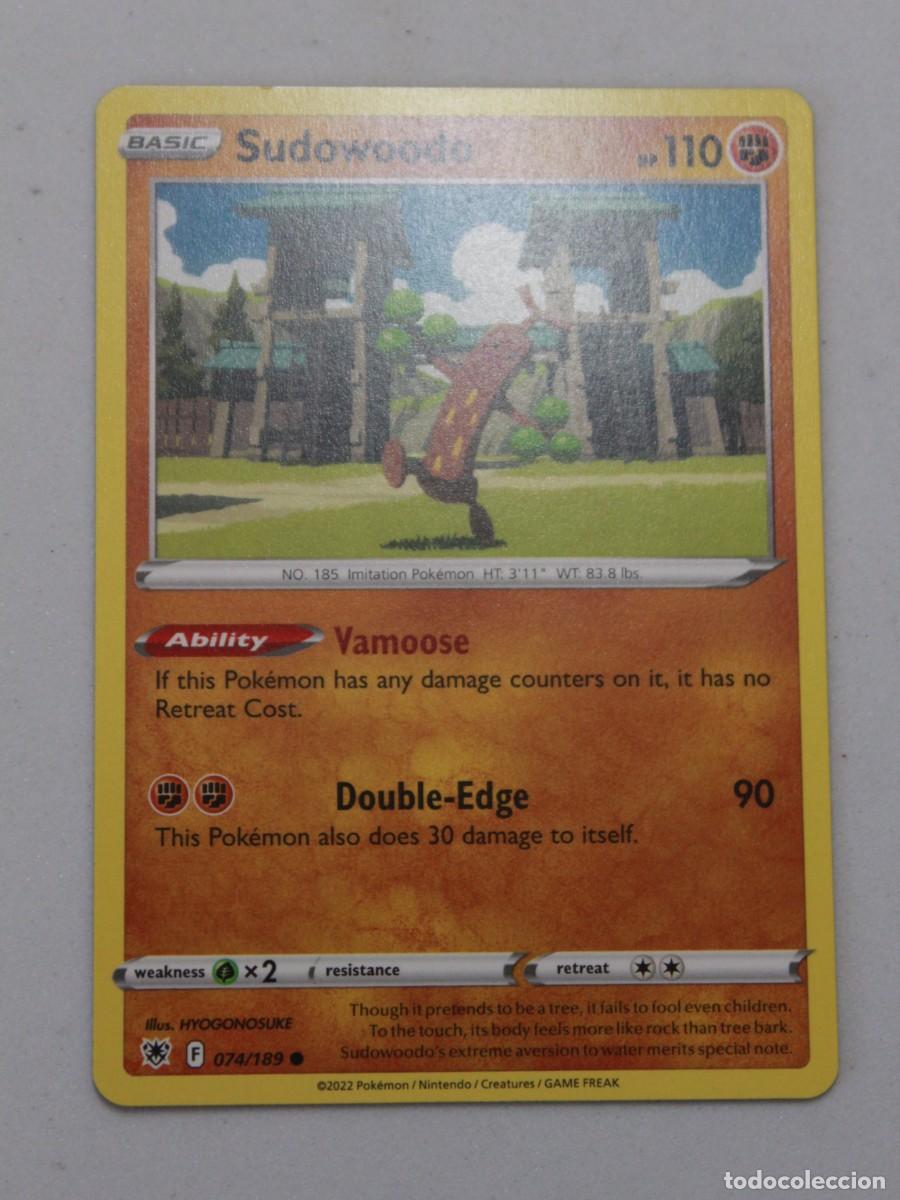 Trading Cards: Sudowoodo 074/189 Reverse Holo Pok&eacute;mon TCG Astral Radiance
