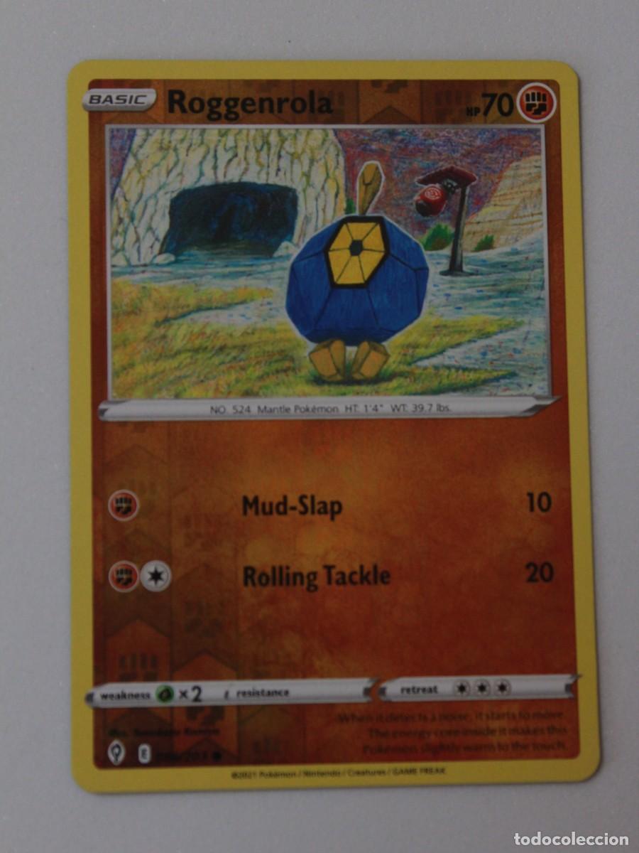 Trading Cards: Roggenrola Reverse Holo Pok&eacute;mon TCG Silver Tempest
