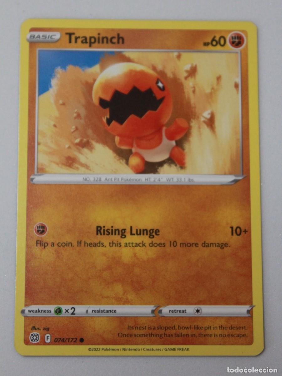 Trading Cards: Trapinch 074/172 Pok&eacute;mon TCG Brilliant Stars