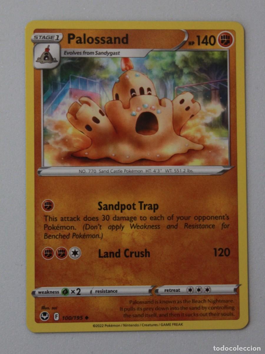 Trading Cards: Palossand 100/195 Pok&eacute;mon TCG Silver Tempest