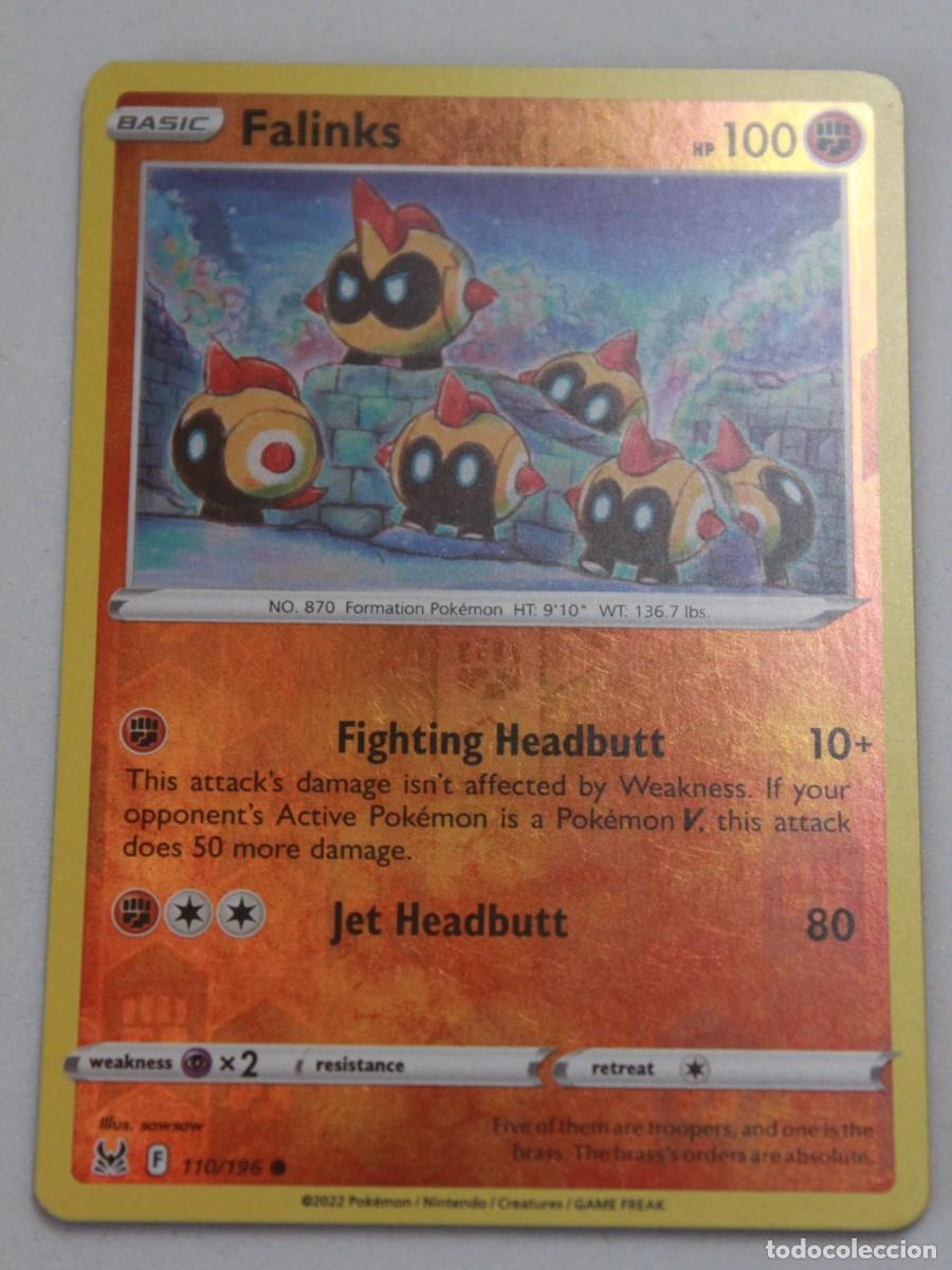 Trading Cards: Falinks Reverse Holo 110/196 Pok&eacute;mon TCG Lost Origin