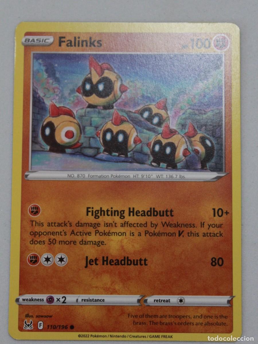 Trading cards: Falinks 110/196 Pok&eacute;mon TCG Lost Origin - Foto 1