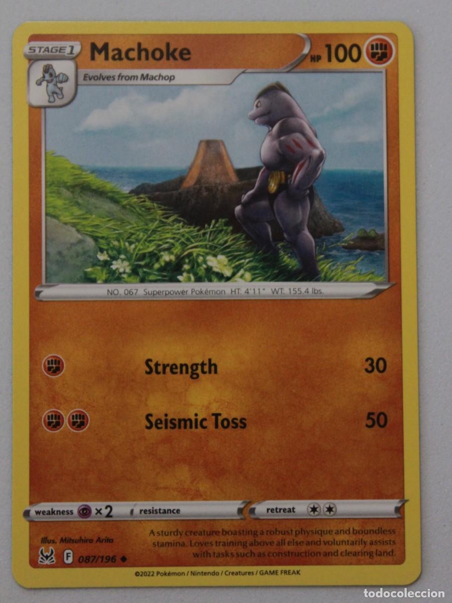 Trading cards: Machoke 087/196 Pok&eacute;mon TCG Lost Origin - Foto 1