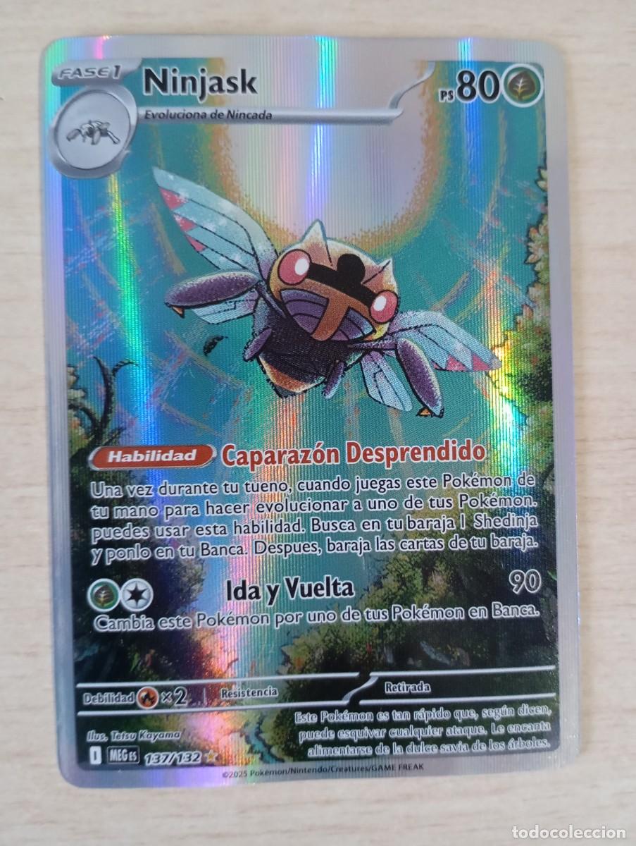 Trading Cards: Carta Pok&eacute;mon Ninjask Proxy