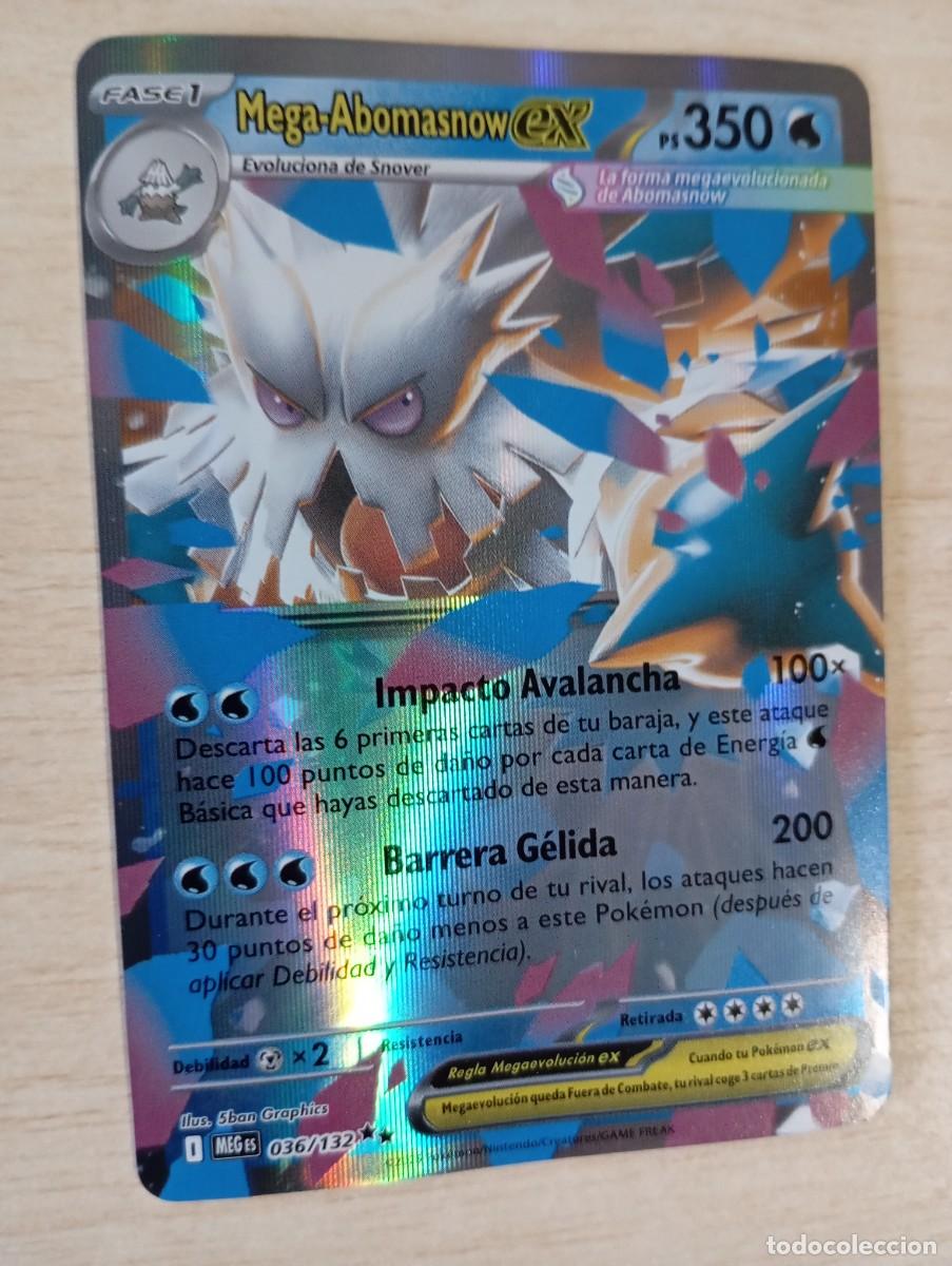 Trading Cards: Carta Pok&eacute;mon Mega-Abomasnow EX Proxy