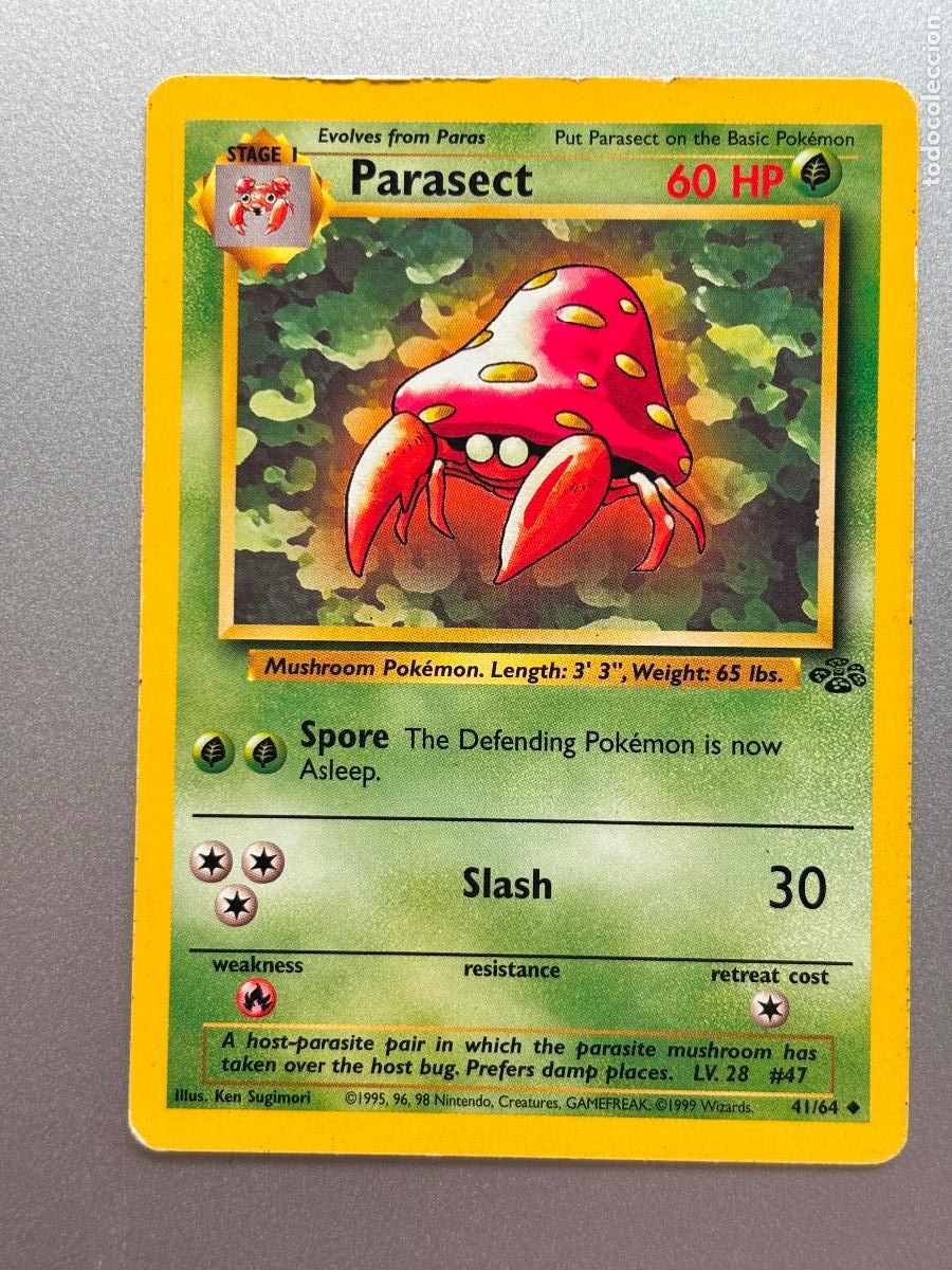 Trading Cards: POKEMON TCG - PARASECT ( JUNGLE # 41 )