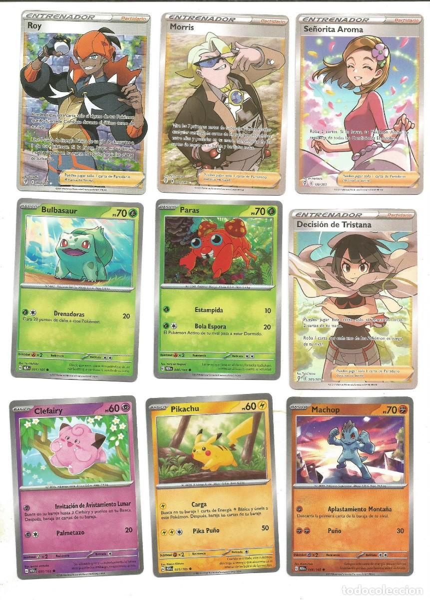 Trading Cards: POK&Eacute;MON - LOTE DE 9 CARTAS - PIKACHU...