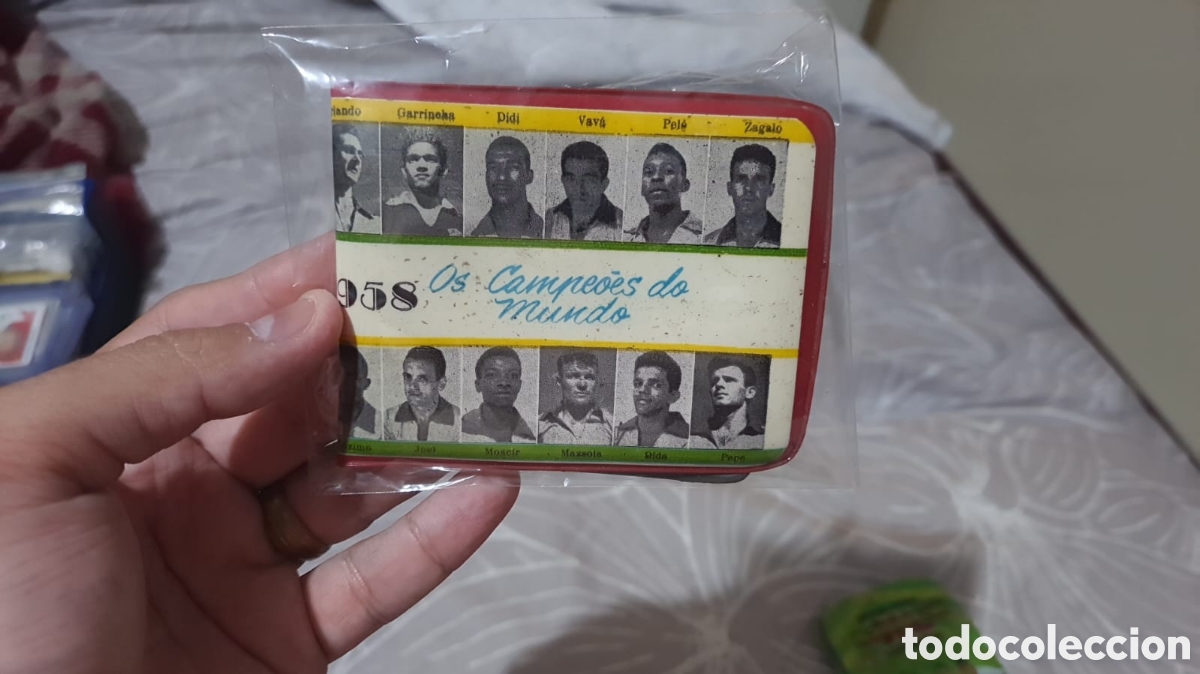 Trading Cards: Carteira antiga copa do mundo 1958