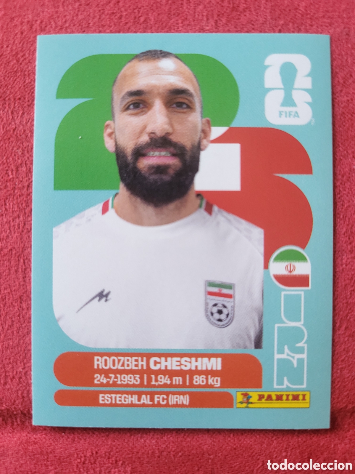 Trading Cards: IRN 15 Roozbeh Cheshmi [Sticker] / FIFA World Cup 2026