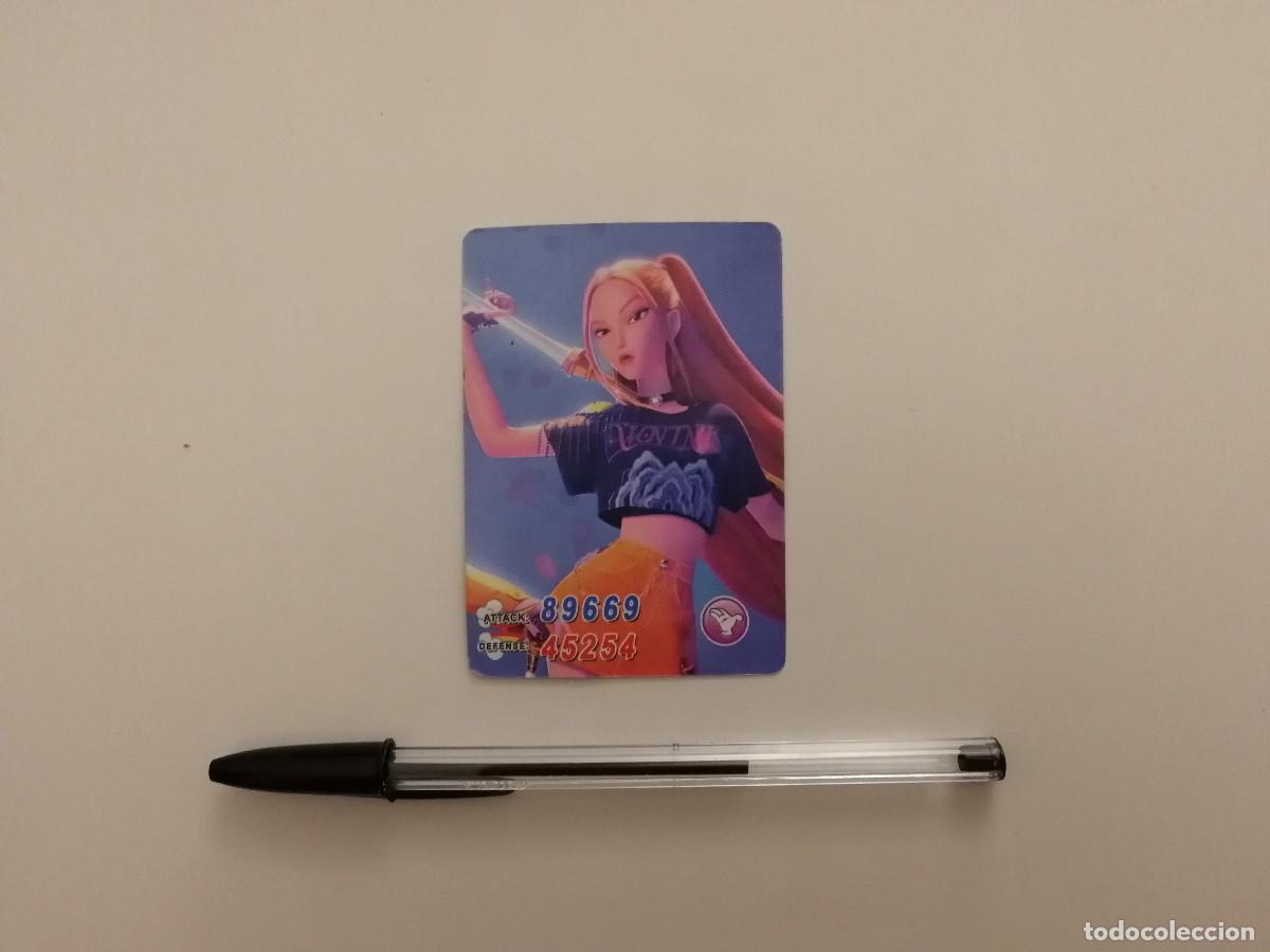 Trading Cards: CARTA CROMO ORIGINAL - Las guerreras K-pop ATTACK 7287 - INFANTIL - (KPop Demon Hunters)