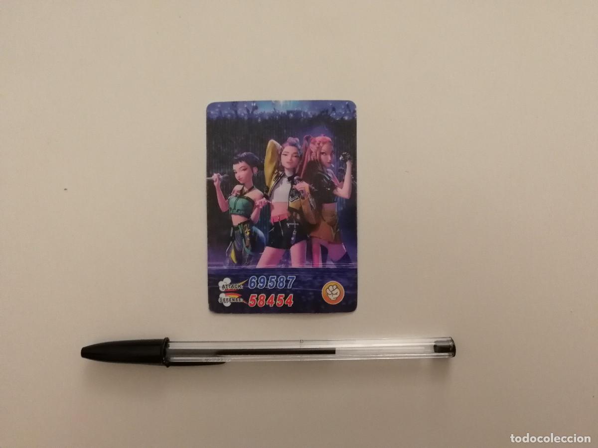 Trading Cards: CARTA CROMO ORIGINAL - Las guerreras K-pop ATTACK 7287 - INFANTIL - (KPop Demon Hunters)