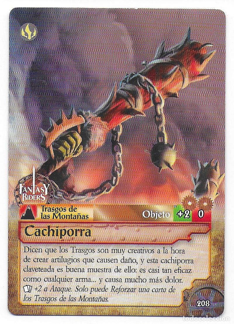 Trading Cards: PANINI - Fantasy Riders 2018 - N&uacute;mero 208 Cachiporra