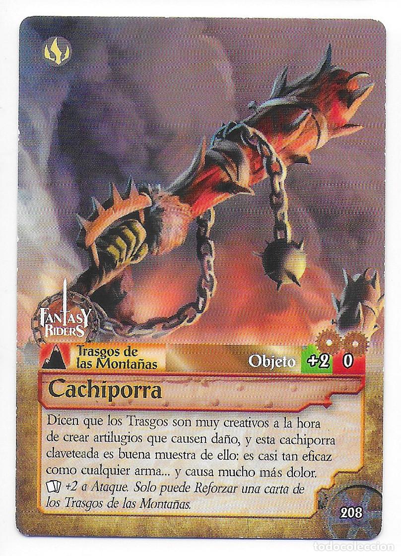 Trading Cards: PANINI - Fantasy Riders 2018 - N&uacute;mero 208 Cachiporra