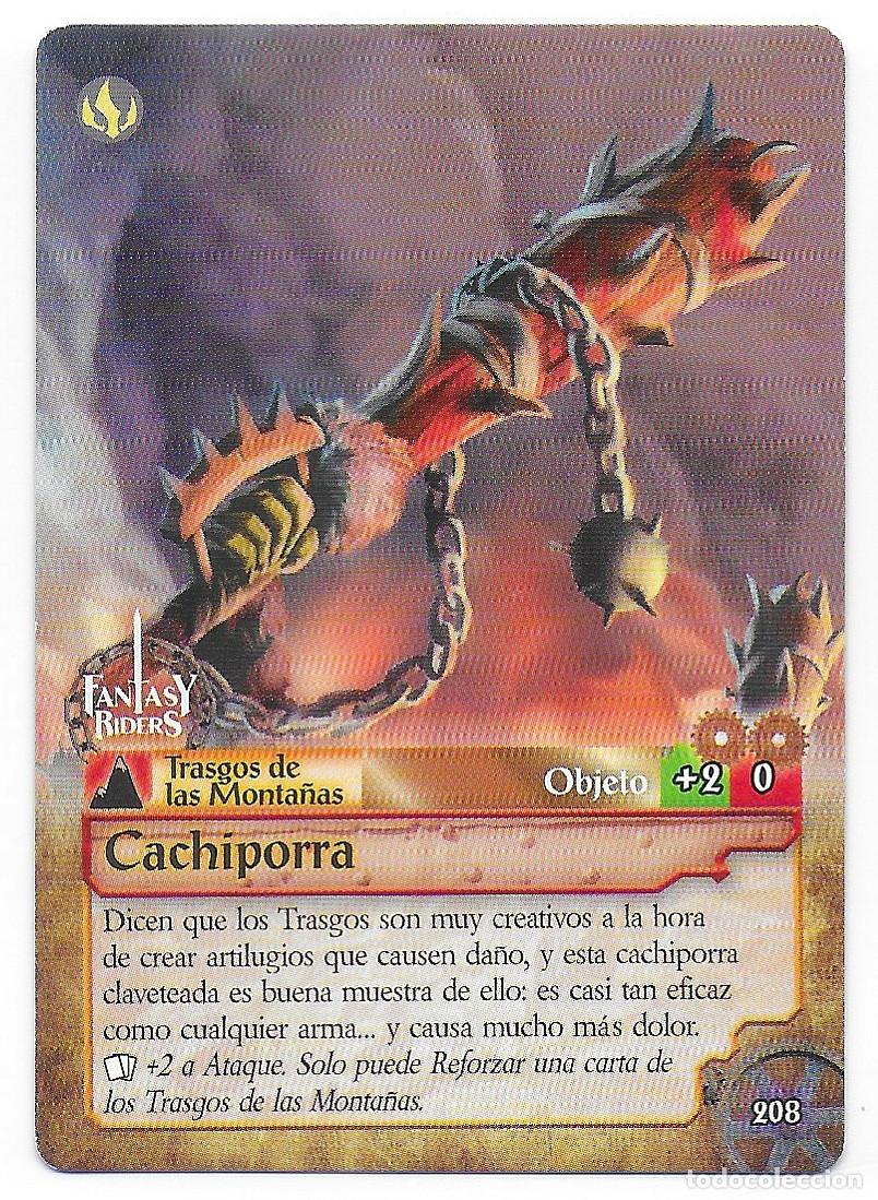 Trading Cards: PANINI - Fantasy Riders 2018 - N&uacute;mero 208 Cachiporra