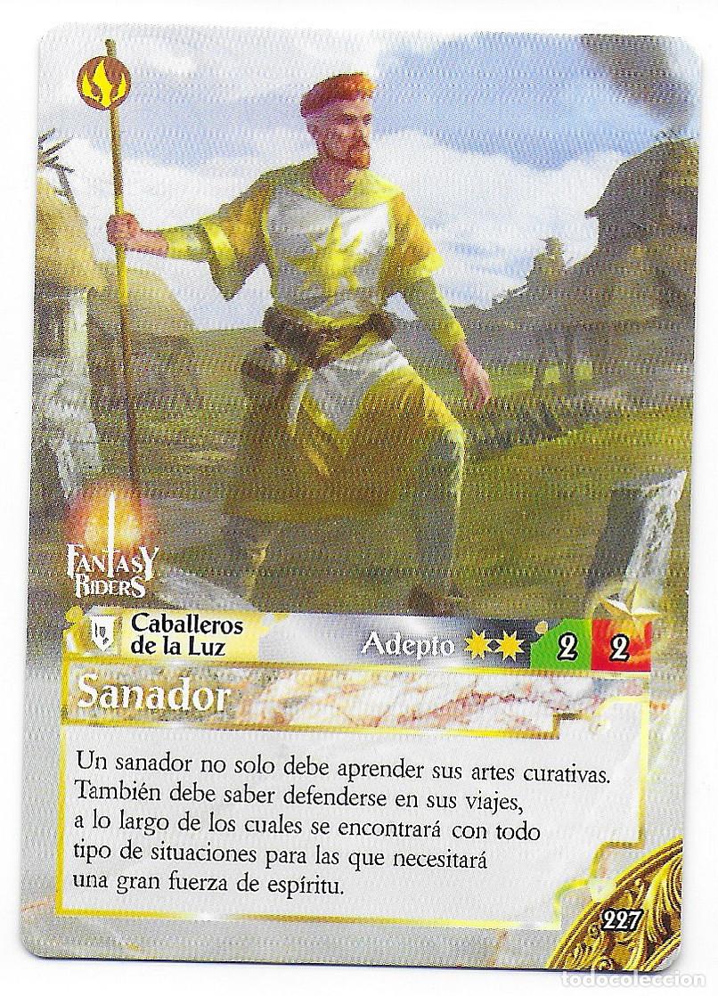 Trading Cards: PANINI - Fantasy Riders 2018 - N&uacute;mero 227 Sanador