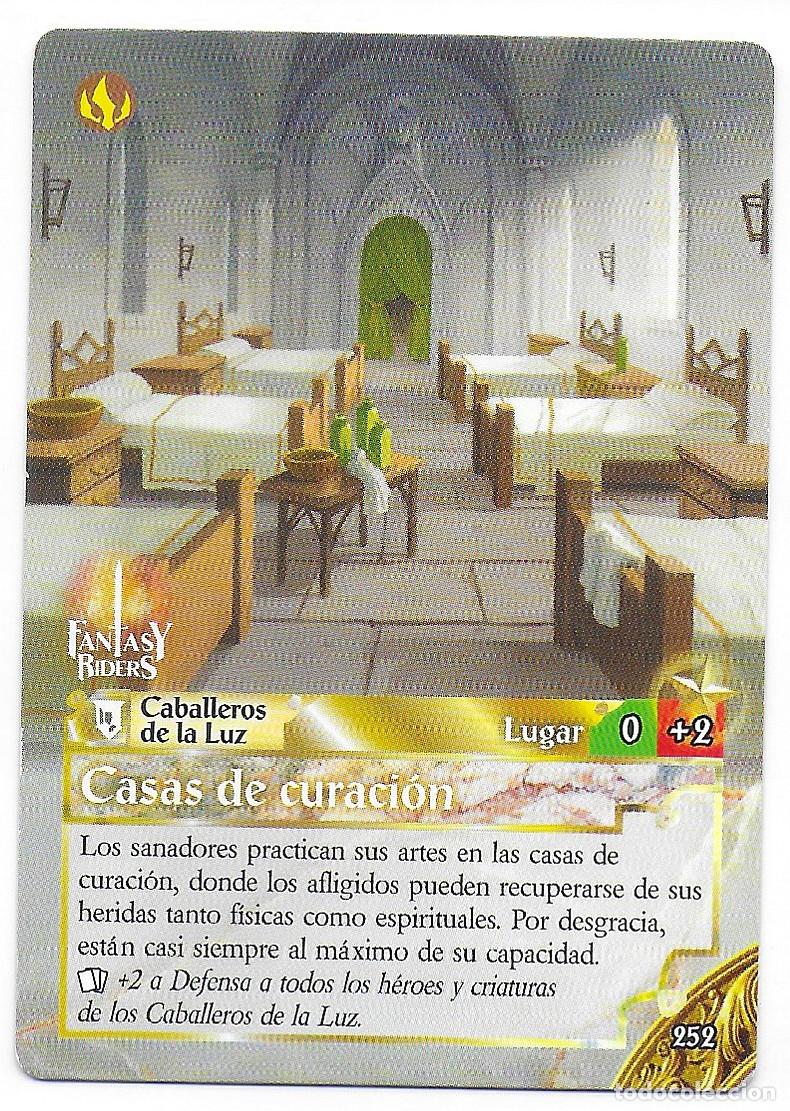 Trading Cards: PANINI - Fantasy Riders 2018 - N&uacute;mero 252 Casas de curaci&oacute;n