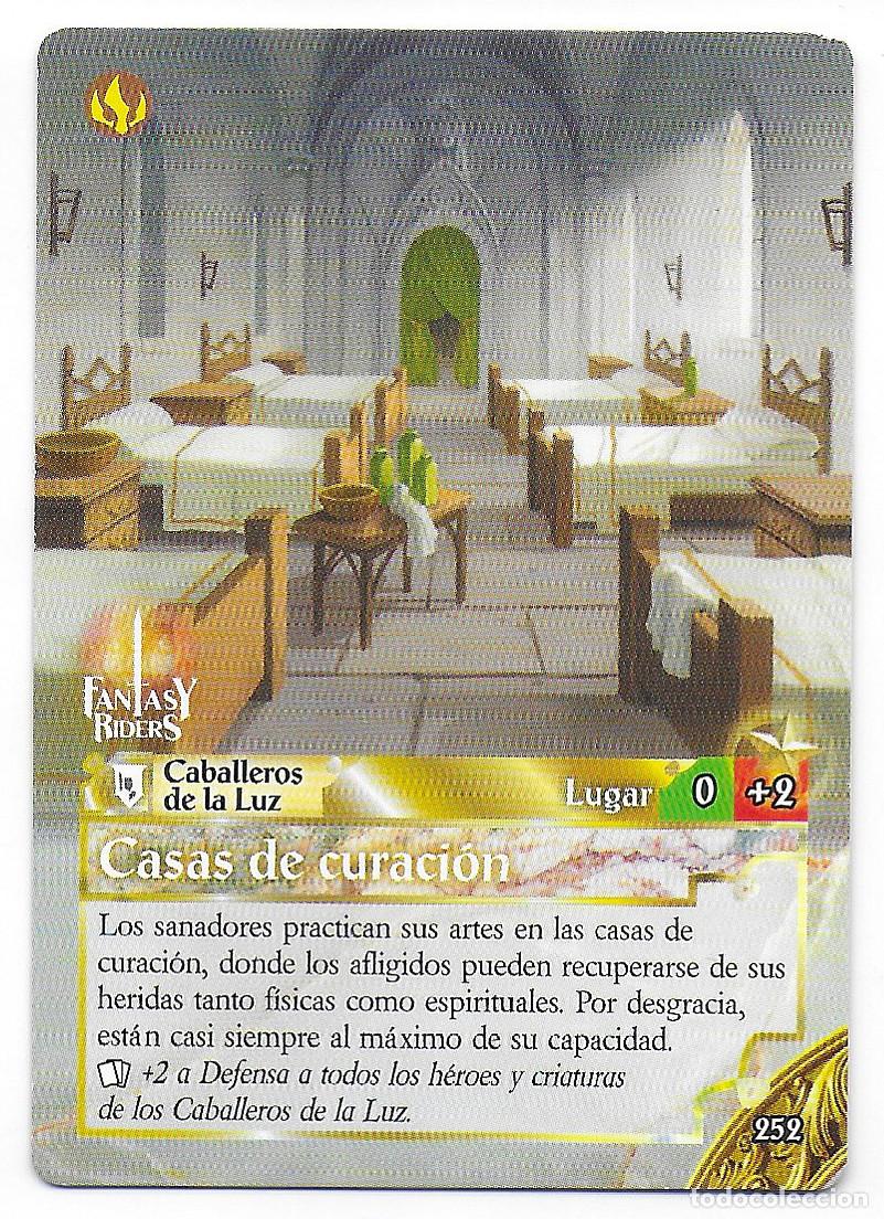 Trading Cards: PANINI - Fantasy Riders 2018 - N&uacute;mero 252 Casas de curaci&oacute;n