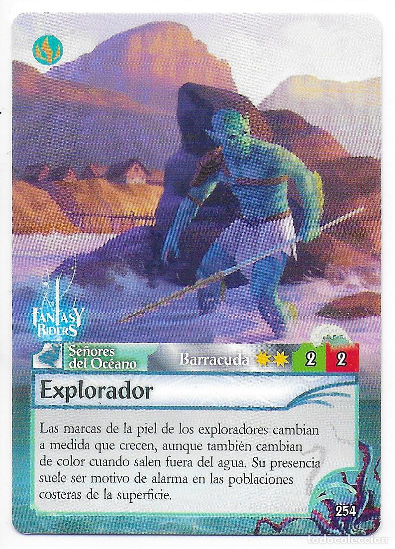 Trading Cards: PANINI - Fantasy Riders 2018 - N&uacute;mero 254 Explorador