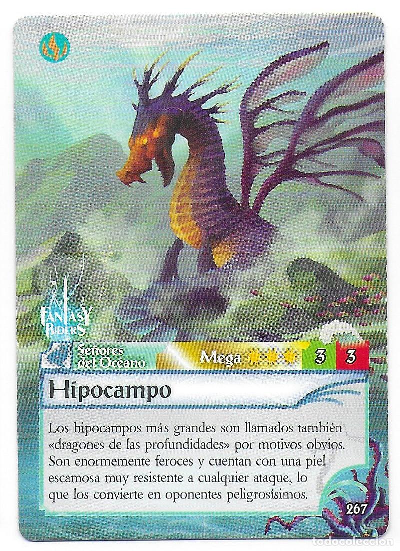 Trading Cards: PANINI - Fantasy Riders 2018 - N&uacute;mero 267 Hipocampo