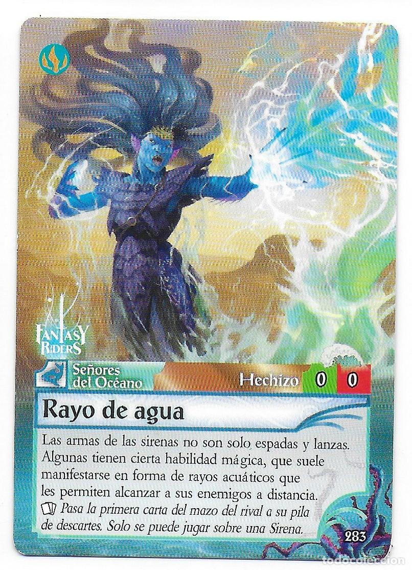 Trading Cards: PANINI - Fantasy Riders 2018 - N&uacute;mero 283 Rayo de agua