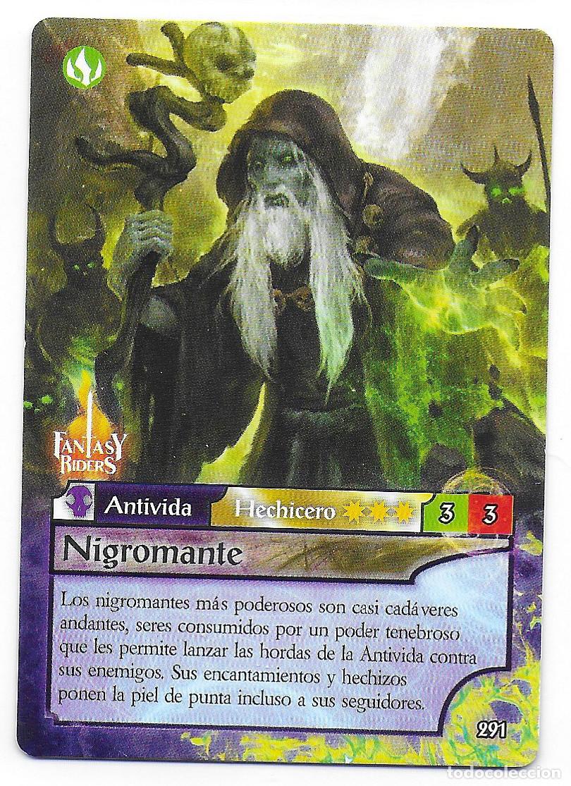 Trading Cards: PANINI - Fantasy Riders 2018 - N&uacute;mero 291 Nigromante