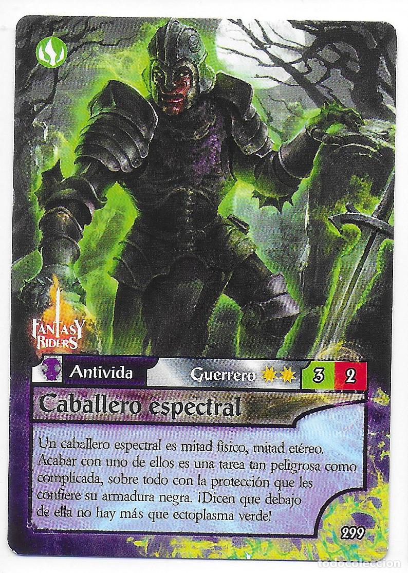 Trading Cards: PANINI - Fantasy Riders 2018 - N&uacute;mero 299 Caballero espectral