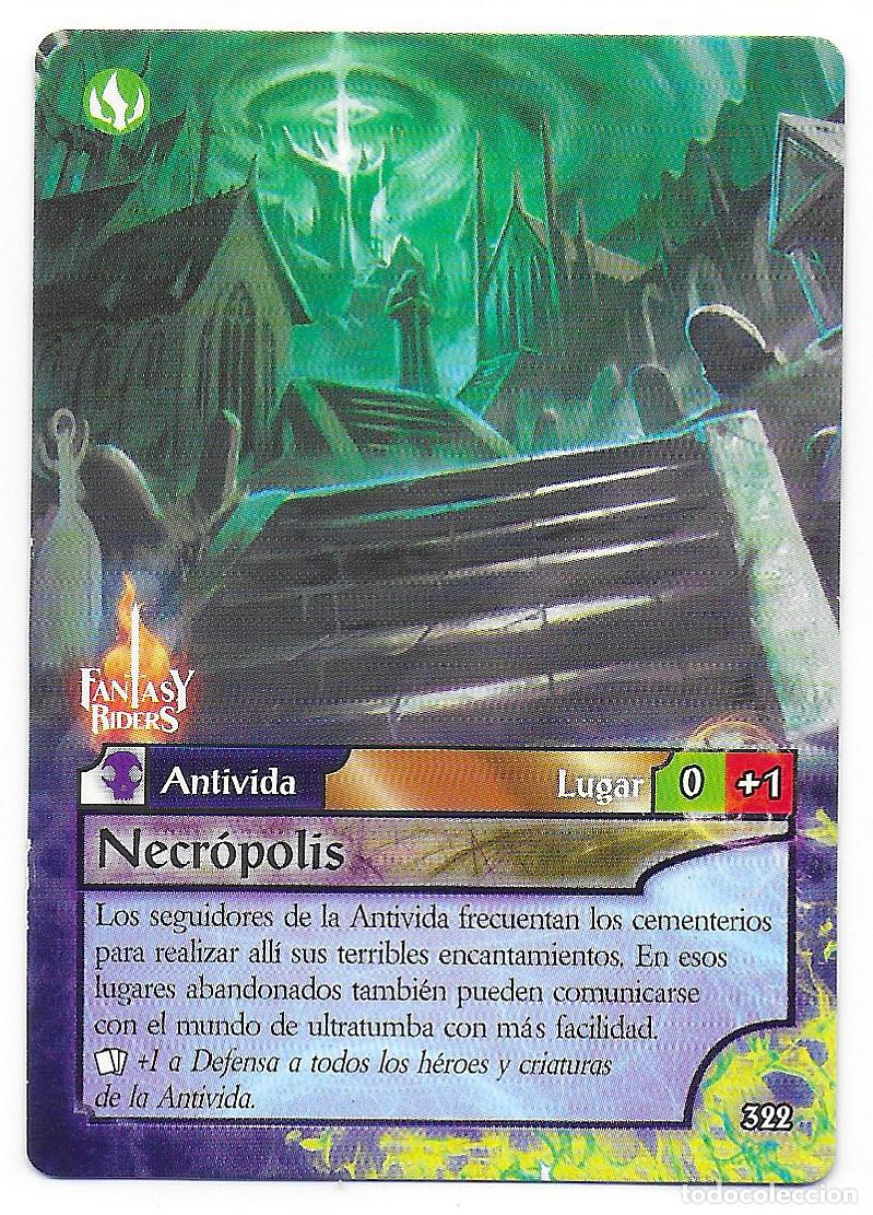 Trading Cards: PANINI - Fantasy Riders 2018 - N&uacute;mero 322 Necr&oacute;polis