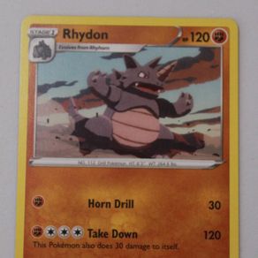 rhydon 45 64 pokemon card value - (45) If your opponent has any Benched Pokemon Rhydon 1999 Jungle #45/64 Unlimited
