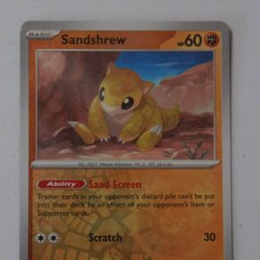 sandshrew pokemon card value 2016 Sandshrew Hp60 #54 Pokemon Card 2016