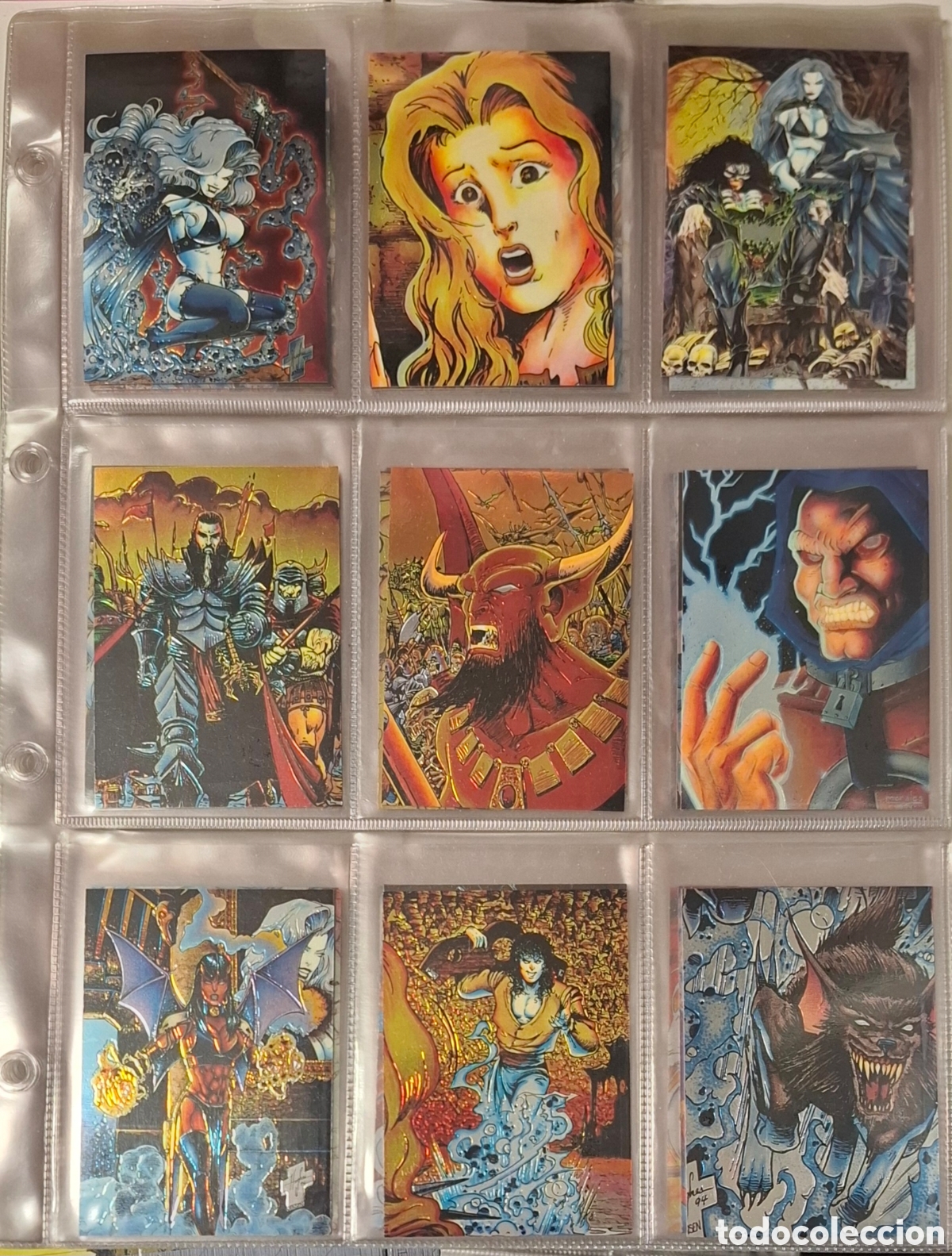 Trading Cards: Lady Death trading card set 1 completo