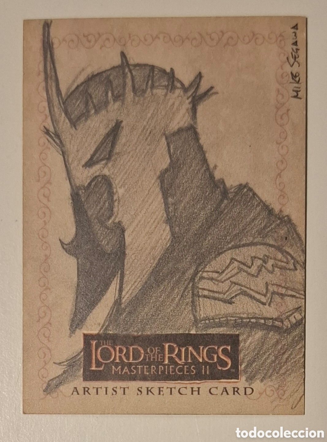 Trading Cards: The Lord of The rings sketch card Topps 2008